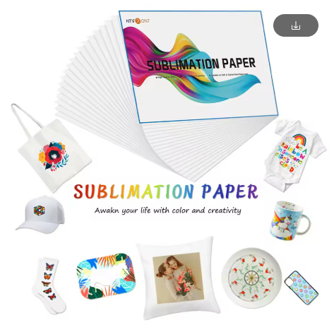 150 feuilles de papier de sublimation compatible Cricut – 8,5 x 11 pouces – Papier transfert de qualité supérieure pour t-shirts et projets DIY
