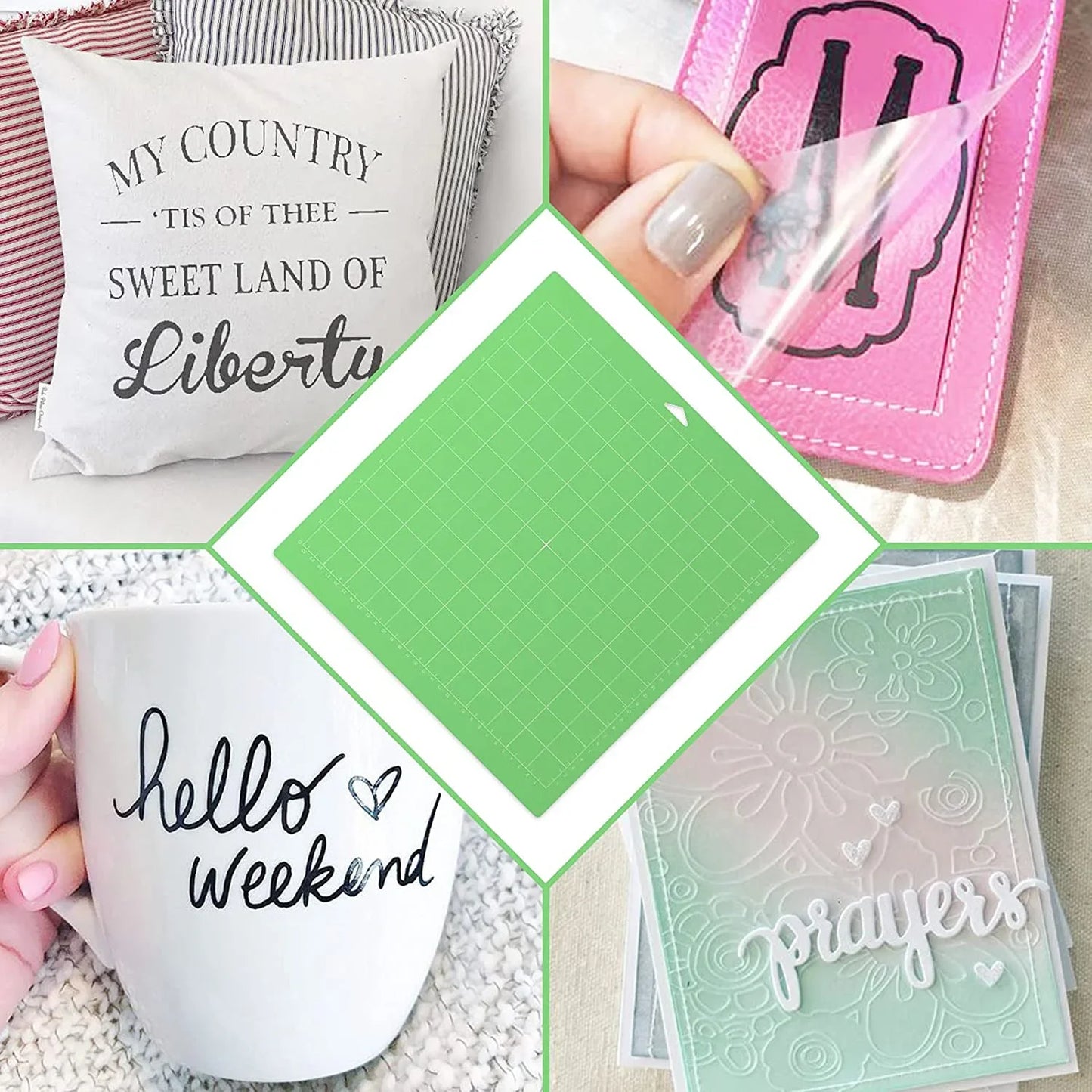 Cricut-kompatibel: Selbstklebende PVC-Schneidematte – Für Maker & Explore Modelle