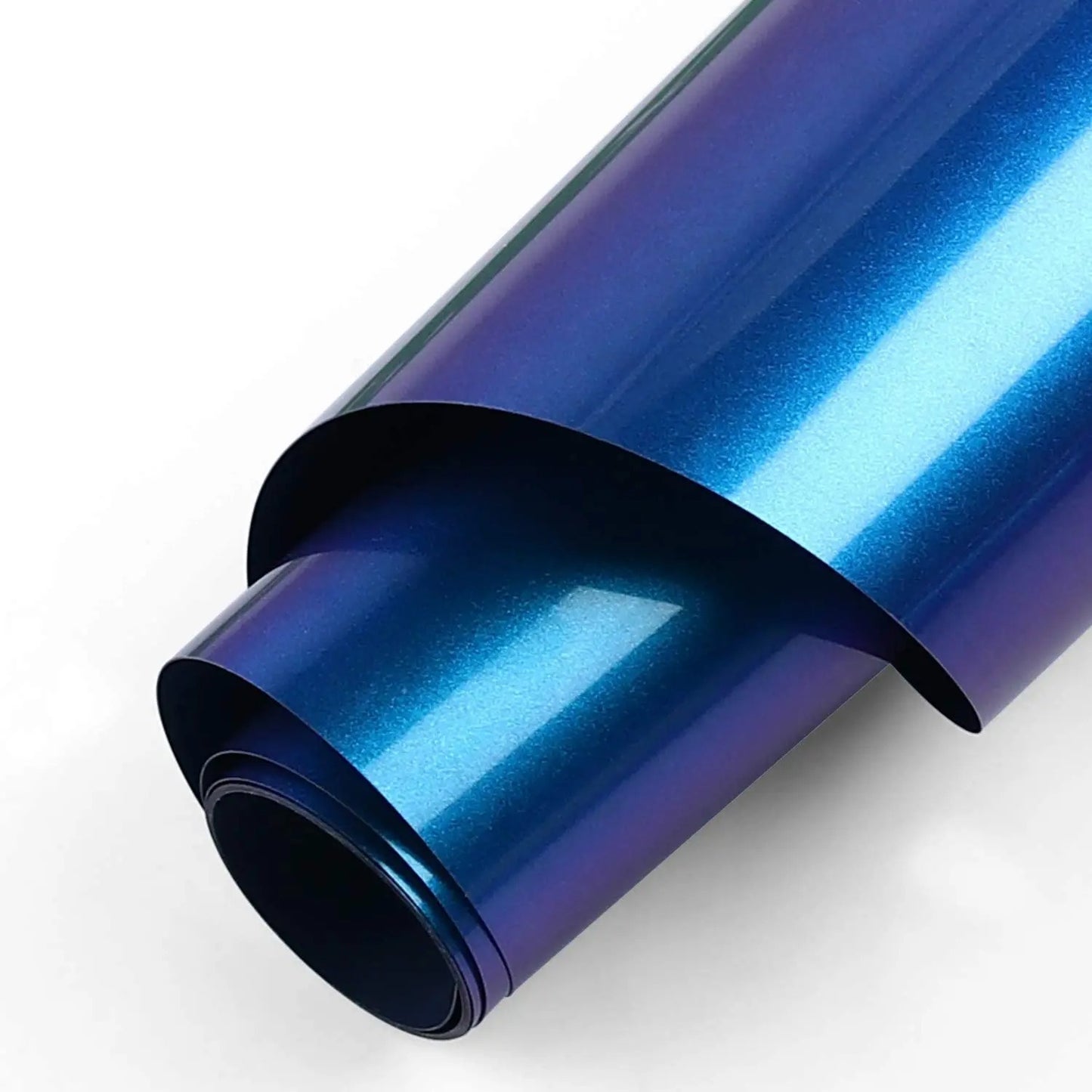 Cricut-kompatibel: 10 Meter Farbwechsel-Chamäleon Flexfolie – 10 Rollen à 30 cm x 100 cm – Chamäleon HTV