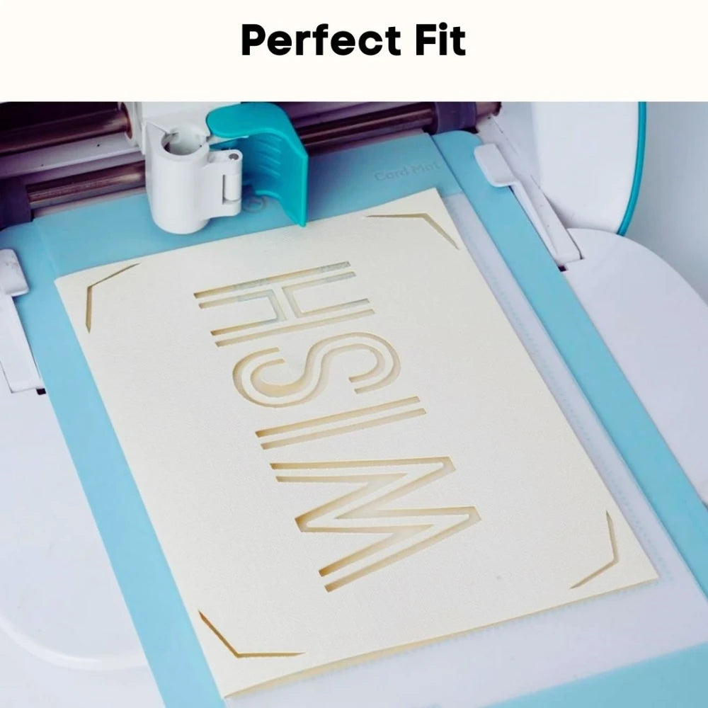Cricut-kompatibel: Set mit Insert Cards für alle Plotter – DIY Karten mit Tiefeneffekt
