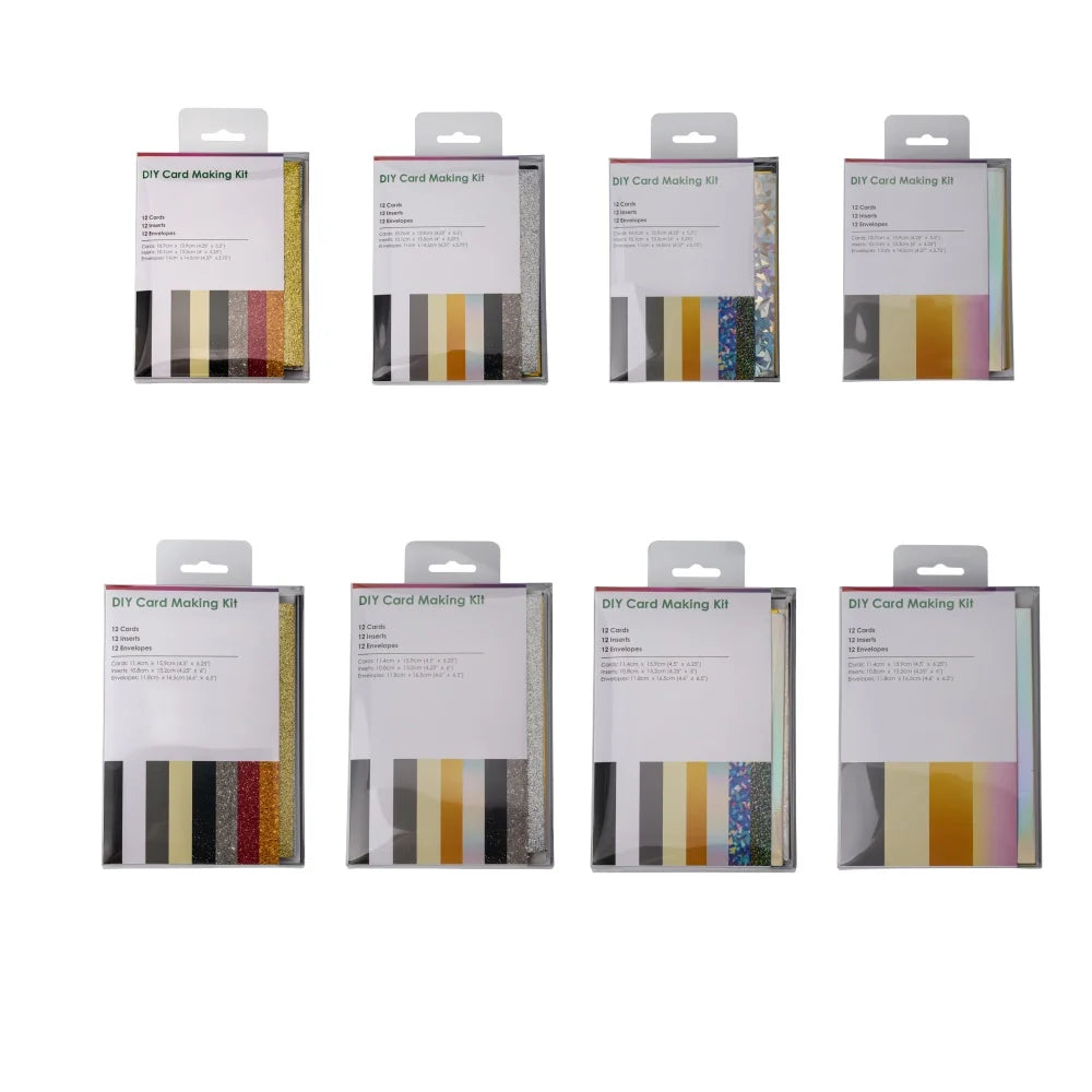 Cricut-kompatibel: Set mit Insert Cards für alle Plotter – DIY Karten mit Tiefeneffekt