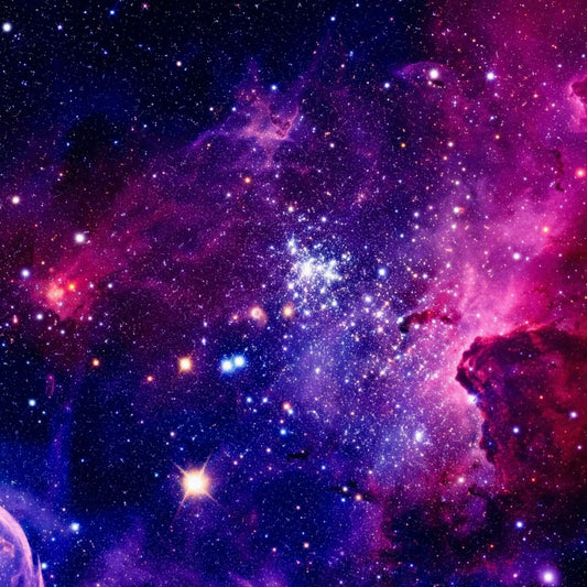 Cricut-kompatibel Infusible Ink Transferfolie 30 x 25 cm – Starry Sky Purple Galaxie Sublimationsfolie für Plotter