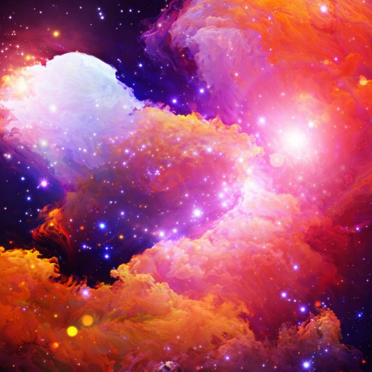 Cricut-kompatibel Infusible Ink Transferfolie 30 x 25 cm – Starry Sky Red Sublimationsbogen für Plotter