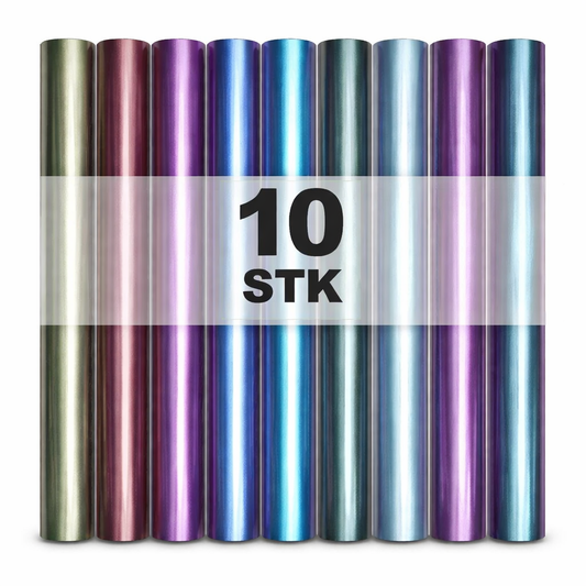 Lot de 28 rouleaux de vinyle HTV – Film de transfert thermique PU compatible Cricut 30,5 x 20 cm pour le repassage sur textiles