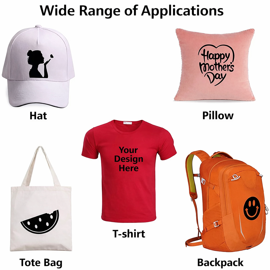 Cricut-kompatibel Plotter Stretch-Matt PU Wärmeübertragungsfolie 30 x 20 cm – 28 Farben Set