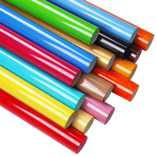 28er-Set HTV-Vinylrollen – Cricut-kompatible PU-Wärmeübertragungsfolie 30,5 x 20 cm zum Aufbügeln auf Textilien
