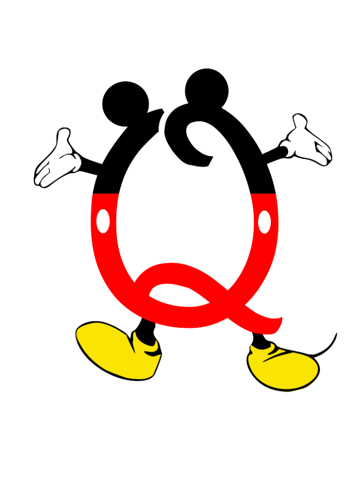 einfachschneiden.de cricut schriftarten Micky Mouse q