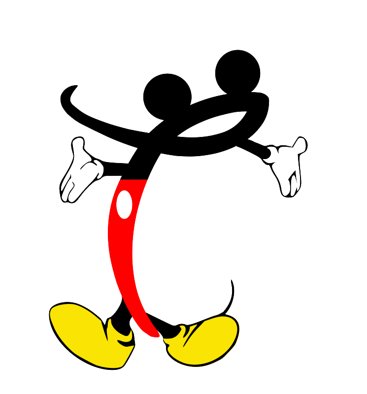 einfachschneiden.de cricut schriftarten Micky Mouse t