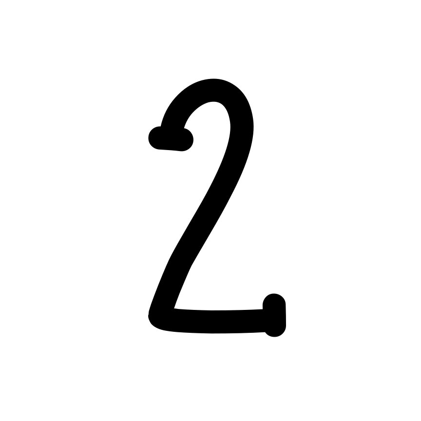 Nursery Playtime Monogramm Schriftart – Niedliches handgeschriebenes Alphabet mit Grossbuchstaben, Kleinbuchstaben, Zahlen und Satzzeichen | Cricut-kompatibel – Bild 6