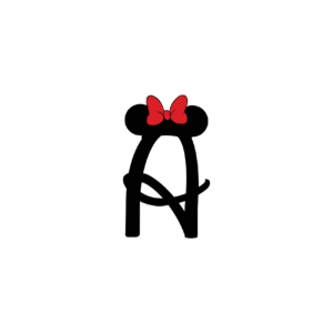 Cute Magic Bow Monogramm Schriftart – Verspieltes Bastel-Alphabet | Cricut-kompatibel