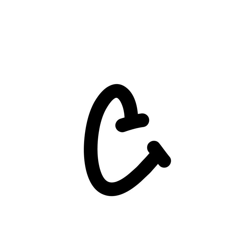 Nursery Playtime Monogramm Schriftart – Niedliches handgeschriebenes Alphabet mit Grossbuchstaben, Kleinbuchstaben, Zahlen und Satzzeichen | Cricut-kompatibel – Bild 3