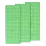 Cricut-compatible tapis de découpe pour Cricut Joy 11,4 × 30,5 cm – lot de 3 Standard Grip (vert)