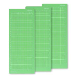 Cricut Joy kompatible Schneidematten für Cricut Joy 11,4 × 30,5 cm – Standard Grip 3er Set (Grün)