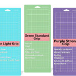 Cricut Joy compatible : 1 x tapis de découpe (11,4 × 30,5 cm)
