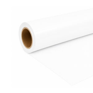 Cricut-kompatible PU HTV Plotter Bügelfolie Weiss 30,5 x 300 cm