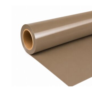 Cricut-kompatible hellbraune PU HTV Plotter Bügelfolie 30,5 x 300 cm