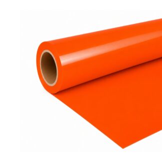 Cricut-kompatible orange PU HTV Plotter Bügelfolie 30,5 x 300 cm